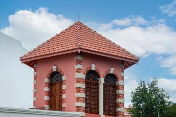 Naklejka premium Historial tower building