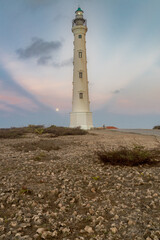 Fototapeta na wymiar lighthouse on the coast