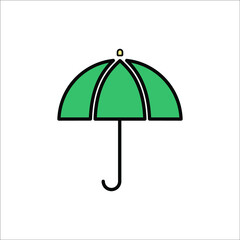 umbrella icons symbol vector elements for infographic web