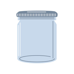 glass jar with cap