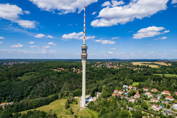 Obraz premium Fernsehturm Dresden