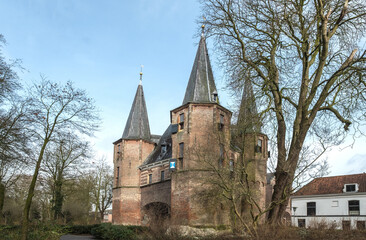 Fototapeta na wymiar Broederpoort, Kampen, Overijssel Province, The Netherlands