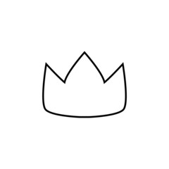 crown icon, king vector, queen illustration
