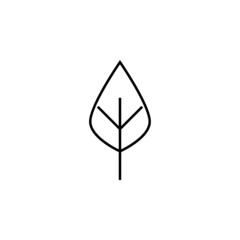 tree icon, nature vector, environment illustration