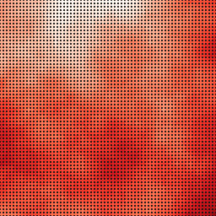 Color Pixels Cloud Abstract Computational Generative Art background illustration