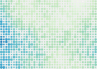 Color Pixels Cloud Abstract Computational Generative Art background illustration
