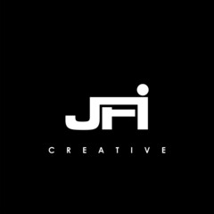 JFI Letter Initial Logo Design Template Vector Illustration