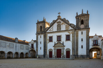 Fototapeta premium Abandoned monastery in Cabo Espichel in Sesimbra Portugal