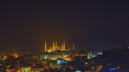 Night lights of Istanbul