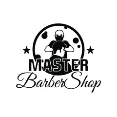 Logo for barbershop