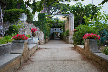 Villa Cimbrone in Ravello Amalfi Coast Italy