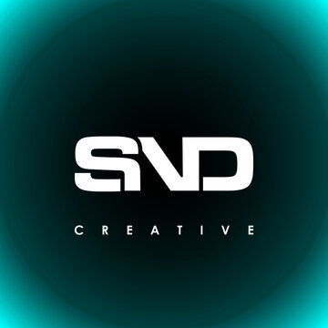 SND Letter Initial Logo Design Template Vector Illustration