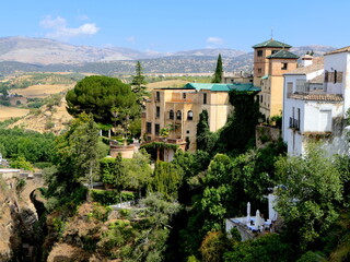 Fototapeta na wymiar Landschaft bei Ronda