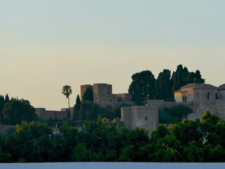 Die Festung von Malaga
