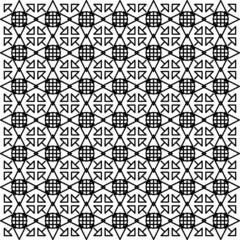black and white seamless pattern