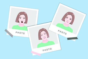 Frames for photos with characters