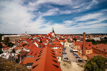 the town of Tabor, southern Bohemia