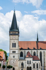 Fototapeta na wymiar Basilica of Saint Giles, Bardejov, Slovakia