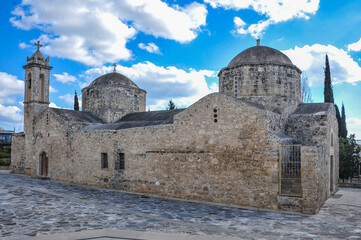 The village of Empa (translated as entrance) near Paphos, known since the Byzantine era, is famous for the 12th-century church of Panagia Chryseleusa and the modern Basilica of St. Andrew       