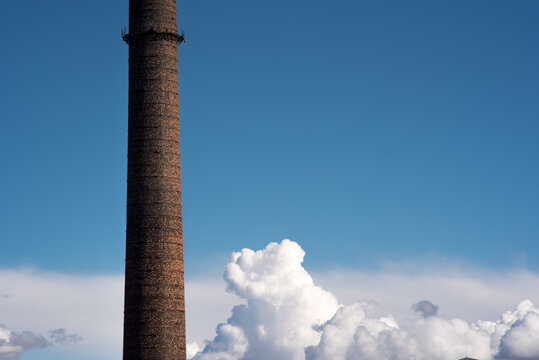chimney of a factory