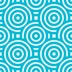 Overlapping Circles Pattern. Seamless pattern. Abstract Background. Ethnic pattern background. 