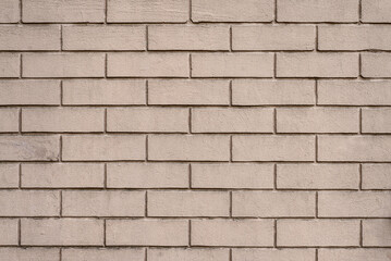 Textured wall surface. Painted brick wall.