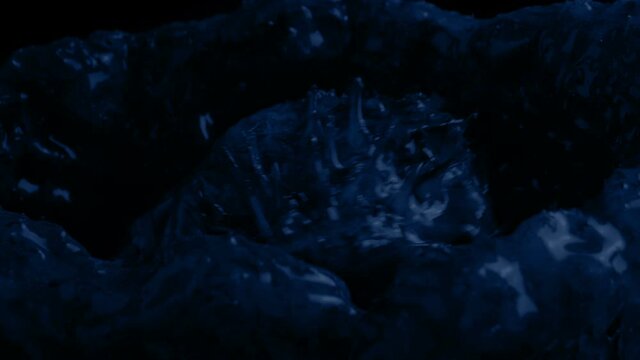 Scaly Alien Creature Writhing Around In Nest