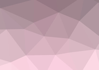 Abstract color Low-Polygones Generative Art background illustration