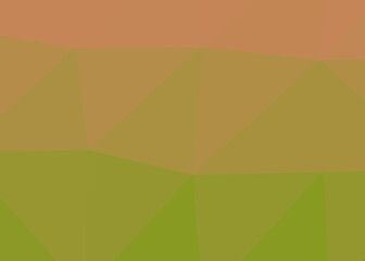 Fototapeta premium Abstract color Low-Polygones Generative Art background illustration