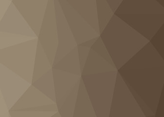 Abstract color Low-Polygones Generative Art background illustration