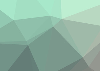 Abstract color Low-Polygones Generative Art background illustration