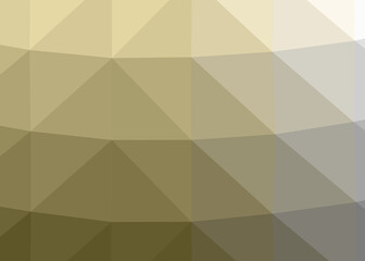 Abstract color Low-Polygones Generative Art background illustration