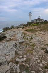 Fototapeta na wymiar Faro de Touriñán, en la 'Costa da Morte' (Galicia)