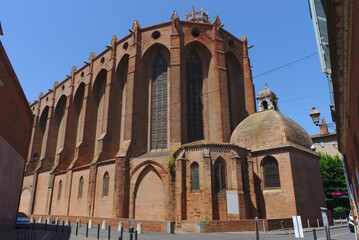 Toulouse, Jacobins convent, in red bricks