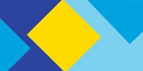 yellow and blue arrow background