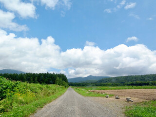 北海道　広い空