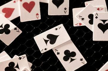 playing cards background