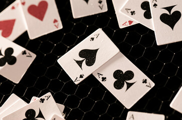 playing cards background
