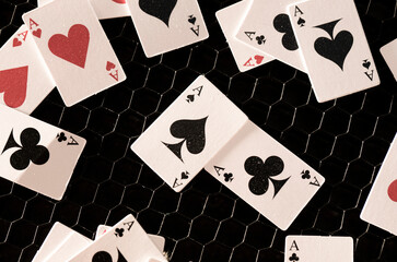 playing cards background