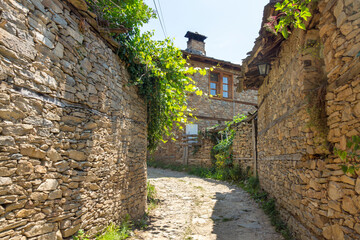 Village of Leshten with Authentic nineteenth century houses, Bulgaria