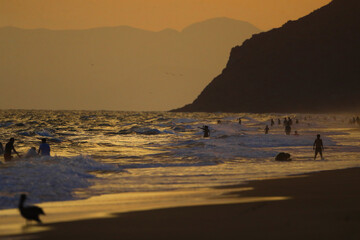 Bahia Kino beach in Sonora, Mexico. hill (Photo: Luis Gutierrez / NortePhoto.com)... playa  bahia...
