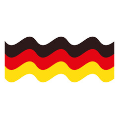 waving german flag