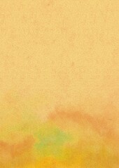 水彩フレームのあるボール紙のイラスト