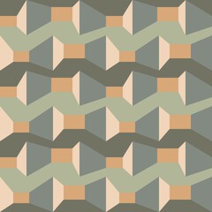 Geometric abstract seamless pattern - decorative accent for any surfaces.