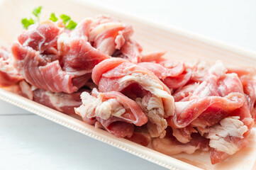 ラム肉のスライス