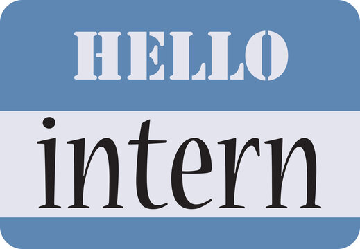 Information card - intern