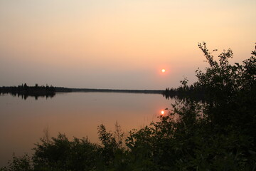 Low Sun, Elk Island National Park, Alberta