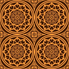 seamless pattern with ornament