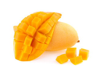 mango isolated on white background