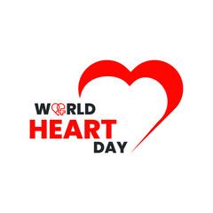 Earth heart stethoscope world day red love